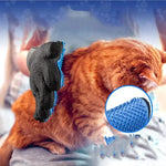 2 Sided Grooming Brush Bath Cleaning Glove