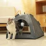 Pet Tent Bed Removable Cat Sofa Basket