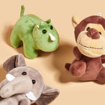 Animal Shaped Chew Toys for Safe Teething Puppies