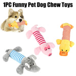 Chewy Plush Pals: Durable Plush Squeak Toys for Dogs