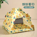 Pet Tent Bed Removable Cat Sofa Basket