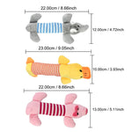 Chewy Plush Pals: Durable Plush Squeak Toys for Dogs