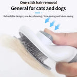 Pet Massage Comb for Effective Detangling and Hair Removal