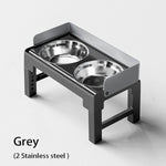 Adjustable Dog Feeder with Stainless Bowls for Better