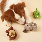 Animal Shaped Chew Toys for Safe Teething Puppies