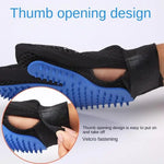 2 Sided Grooming Brush Bath Cleaning Glove