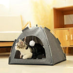 Pet Tent Bed Removable Cat Sofa Basket