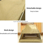Pet Tent Bed Removable Cat Sofa Basket