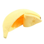 Cozy Banana Cat Bed for Cats and Dogs - Soft Plush Pet House