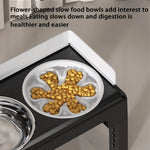 Adjustable Dog Feeder with Stainless Bowls for Better
