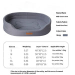 Square Dog Bed For Large Dogs heatingHigh-concerned chemical