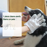Pet Grooming Glove Pet Bathing Wipes