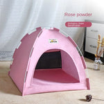Pet Tent Bed Removable Cat Sofa Basket