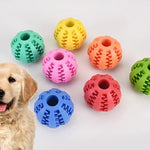 BiteSafe Chew Toy Treat Ball for Fun and Safe Chewing
