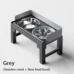 Adjustable Dog Feeder with Stainless Bowls for Better